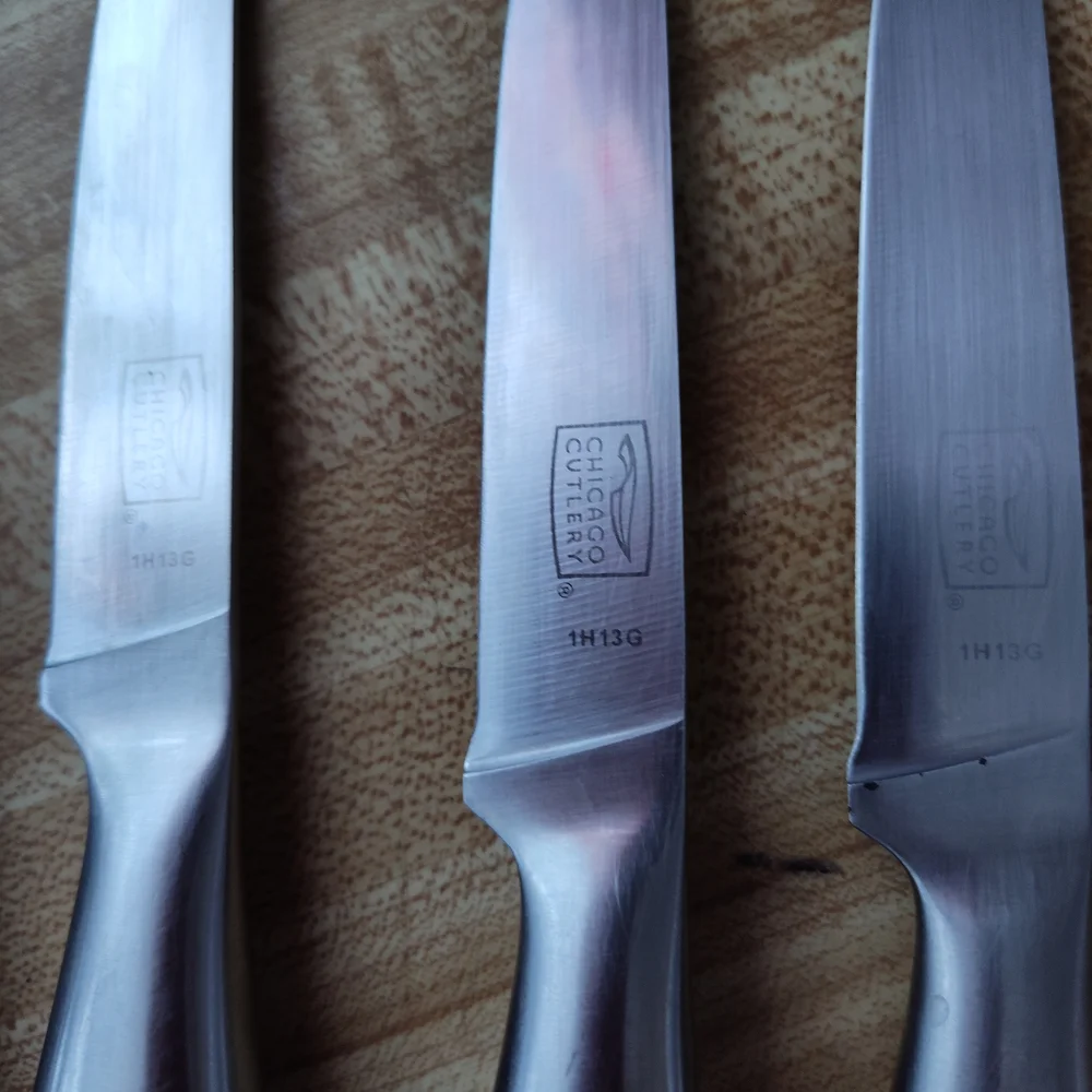 Chicago Cutlery Six-piece Stainless Steel Steak Knife Set Excel Cond * See Photo